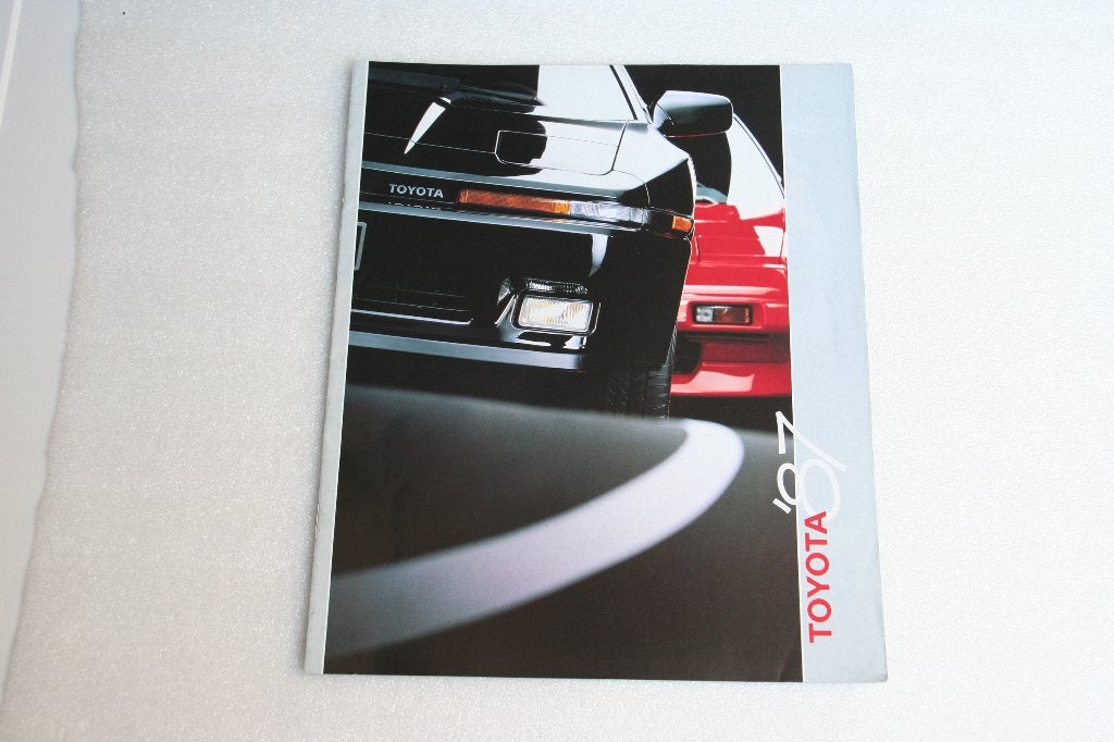 Folder Toyota leveringsprogramma (1987) (13), Ophalen of Verzenden, Nieuw, Toyota