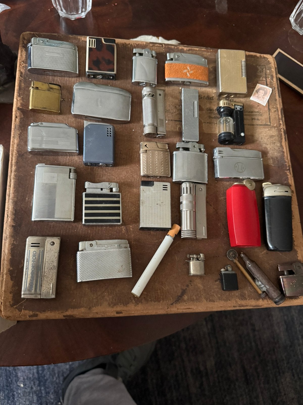 Grote collectie vintage aanstekers - Diverse modellen, Verzenden, Gebruikt, Aansteker