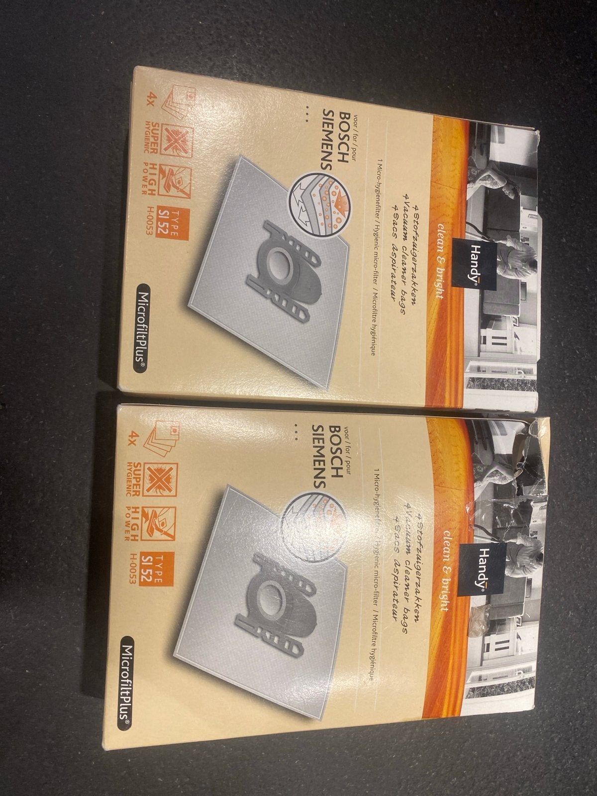 Gratis stofzuigerzakken voor Bosch/Siemens (MicrofiltPlus), Witgoed en Apparatuur, Ophalen of Verzenden, Nieuw, Stofzak, Bosch