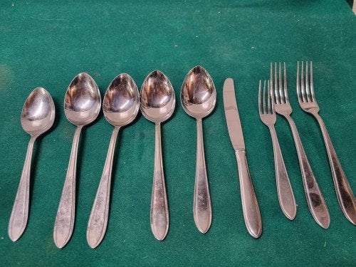 -	Bestek amefa los 8 delig, Ophalen of Verzenden, 'T Olde Gre-j, Info@toldegrej.nl, Endepoelstraat 20f Didam