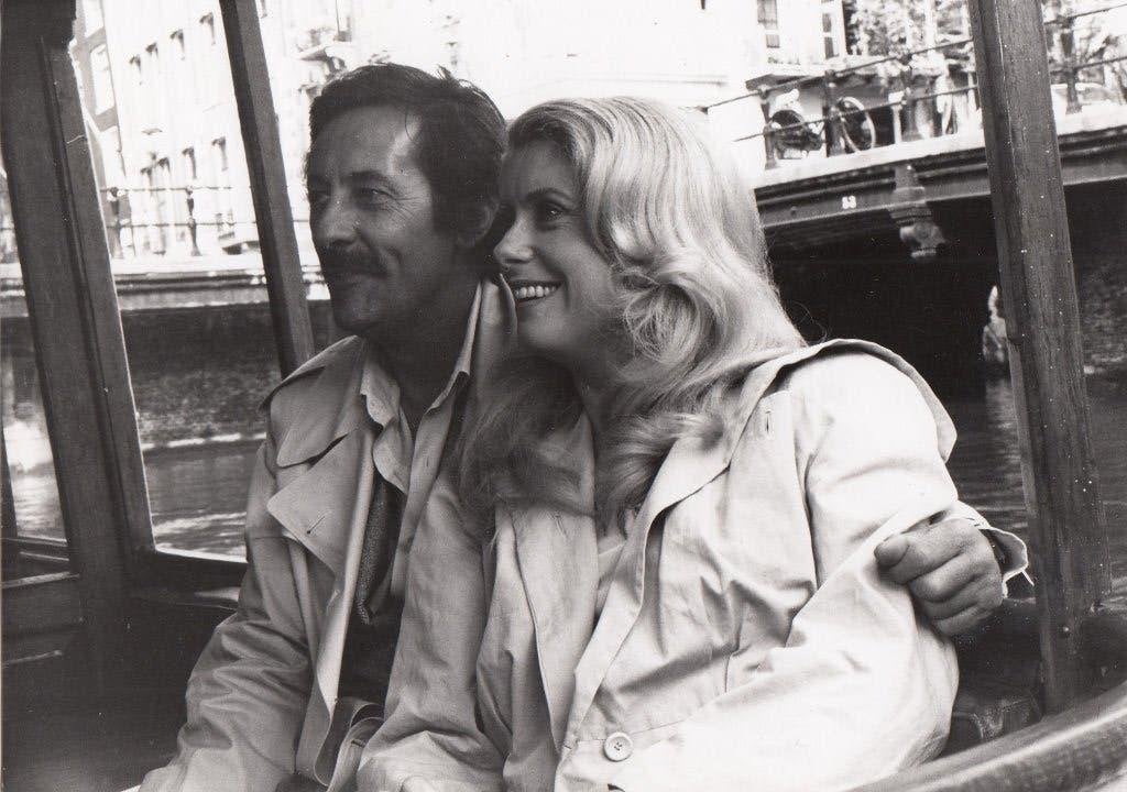 Catherine  Deneuve Jean Rochefort Courage Fuyons 1979 foto, Verzamelen, ., Ophalen of Verzenden, Foto of Kaart, .