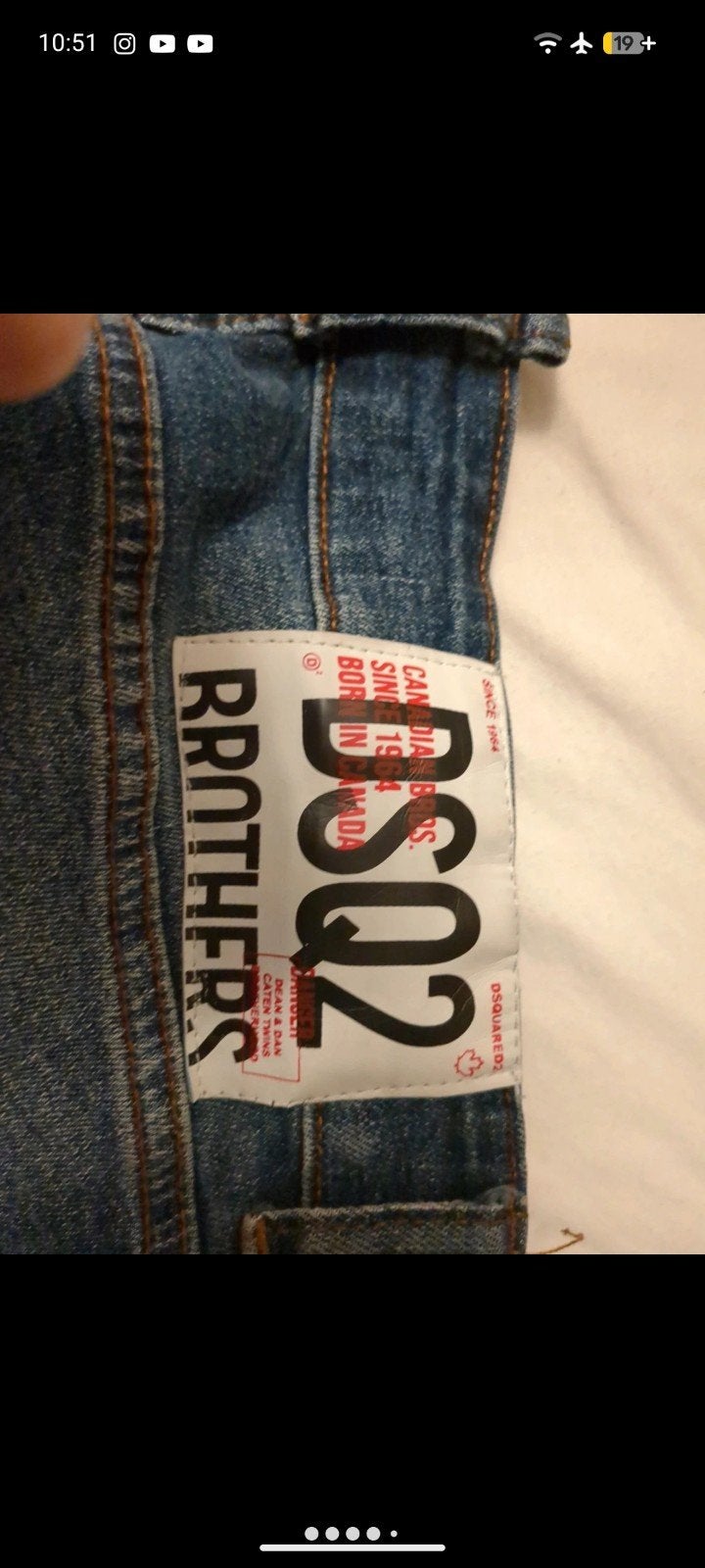 Dsquared2 Brothers Jeans - Blauw, Gedragen, W32, Ophalen of Verzenden, Gedragen, Blauw, W32 (confectie 46) of kleiner