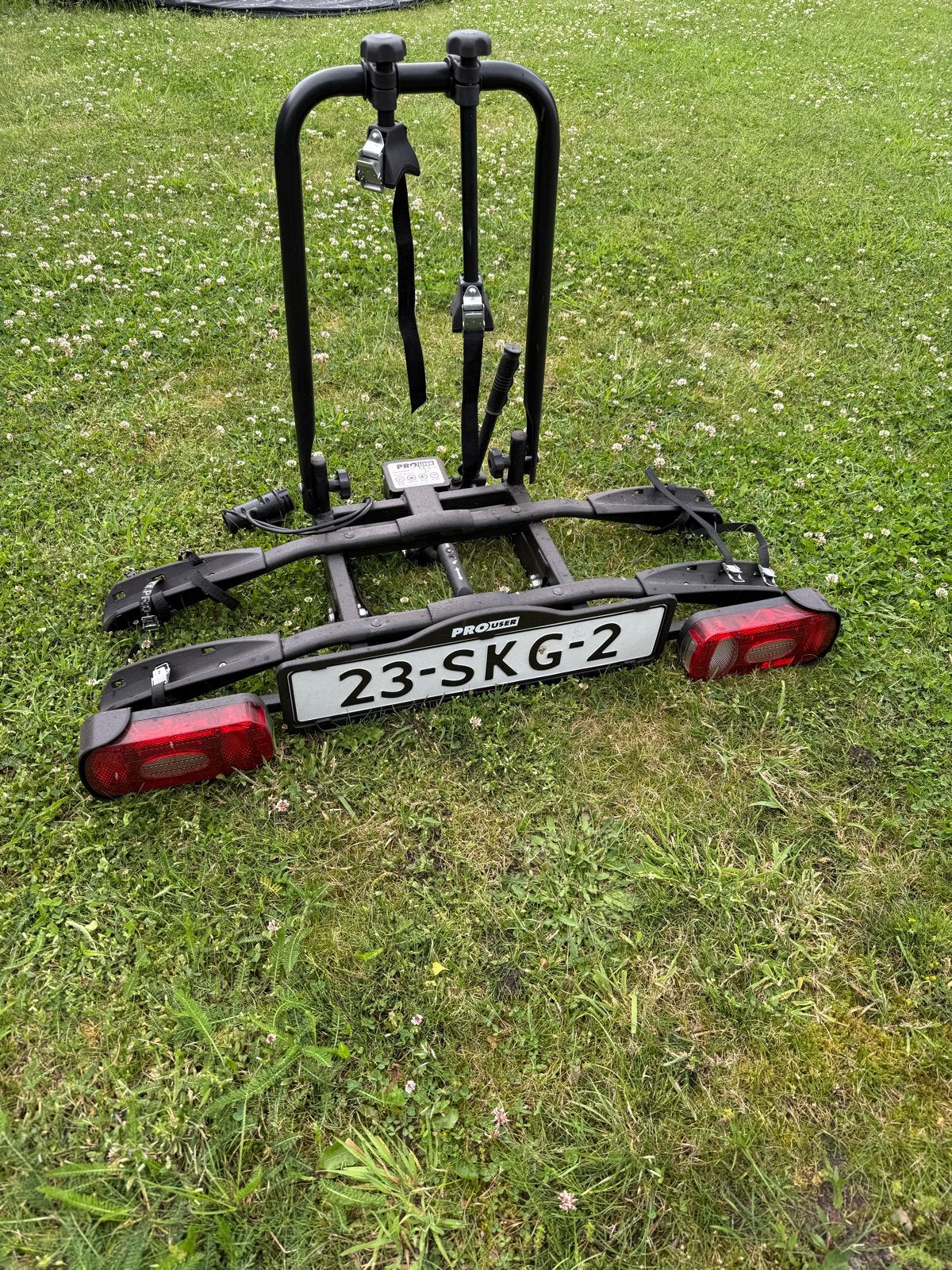 ProUser Amber IV Trekhaak Fietsendrager voor 2 fietsen, Ophalen, 2 fietsen, Gebruikt, Trekhaakdrager