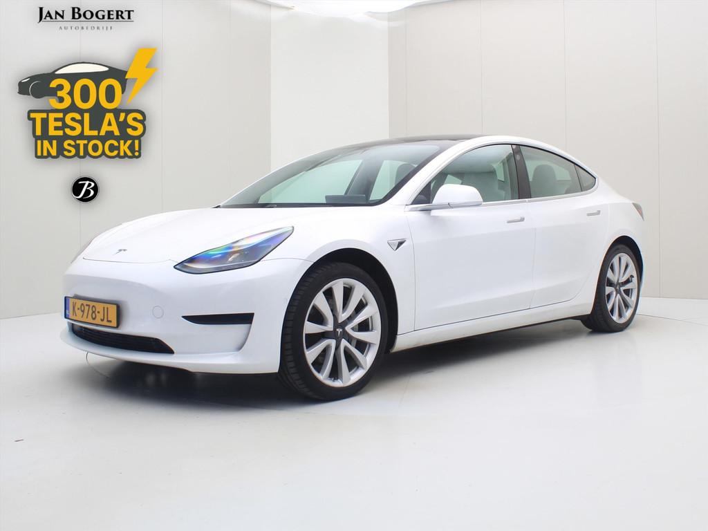 Tesla Model 3 Standard RWD Plus 89.2% SoH [ WIT LEDER+LFP-AC, Auto's, Tesla, Automaat, Gebruikt, Wit, Sedan