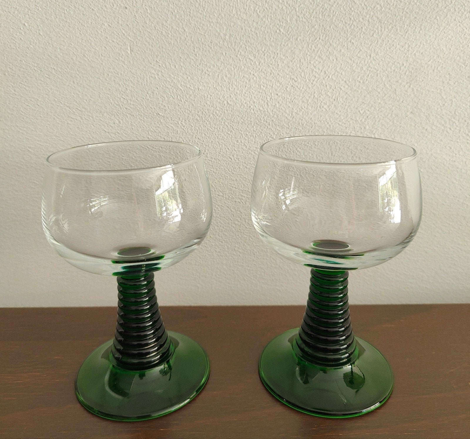 Set vintage Roemer wijnglazen Luminarc France, Ophalen of Verzenden