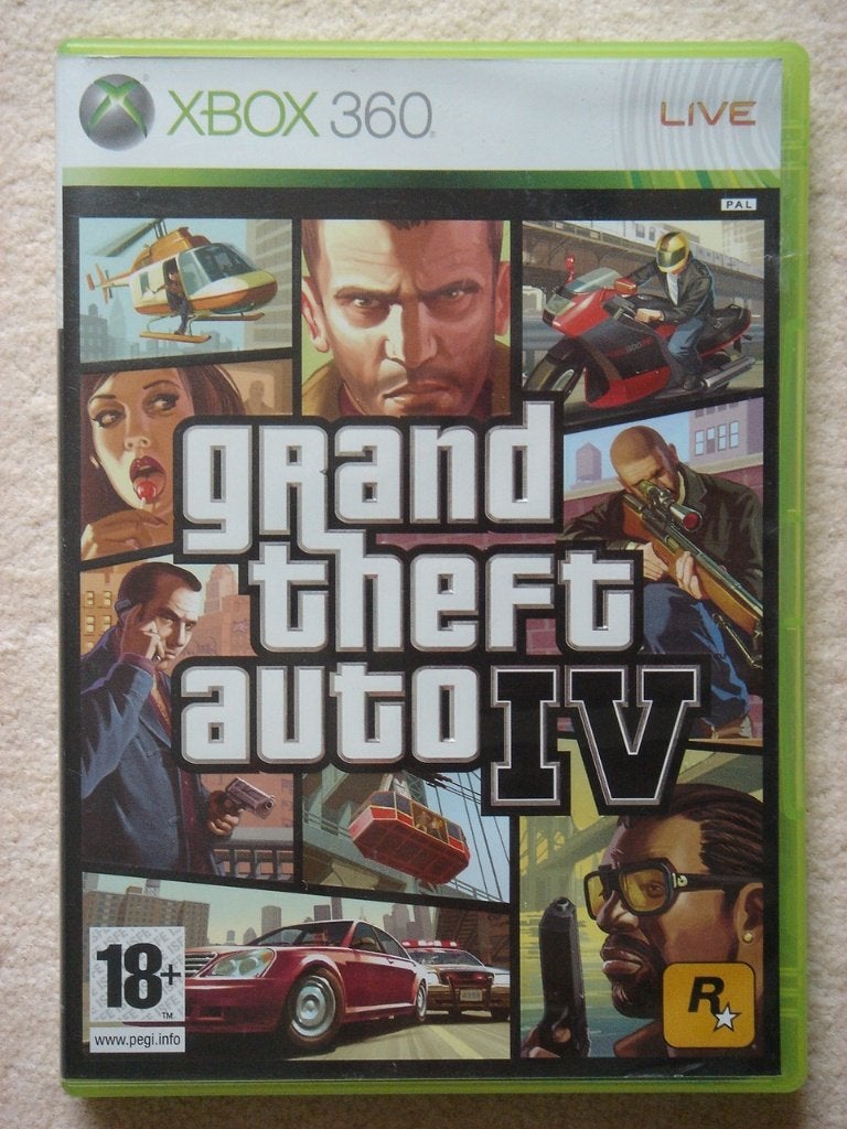 XBOX 360 - Grand Theft Auto IV, 1 speler, Ophalen of Verzenden, Gebruikt, Vanaf 18 jaar