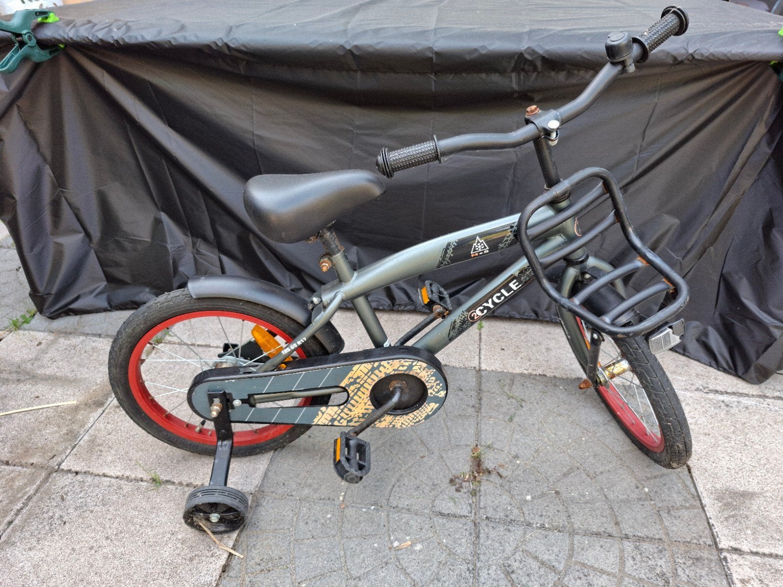 Kinderfiets, Ophalen, Gebruikt, 16 tot 18 inch