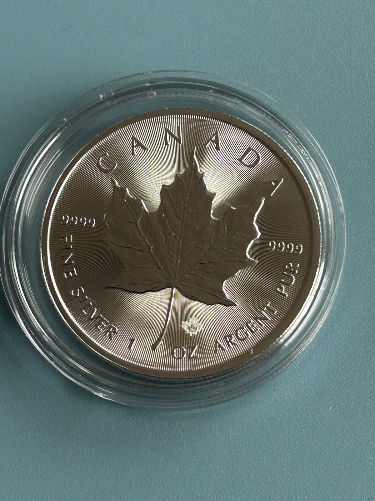 1 OZ zilver. Maple leaf 2026., Postzegels en Munten, Edelmetalen en Baren, Verzenden, Zilver