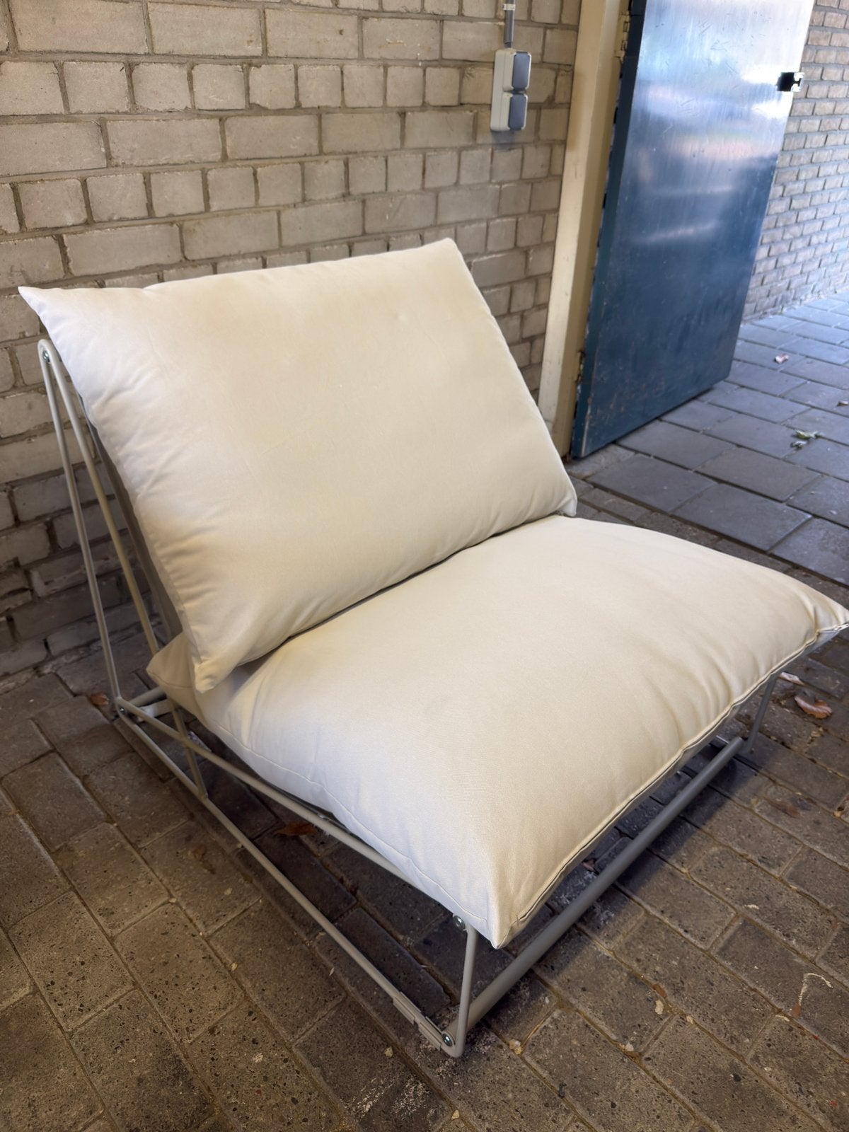 IKEA HAVSTEN fauteuil buiten lounge stoel tuin balkon, Ophalen, Gebruikt, Overige materialen, Verstelbaar