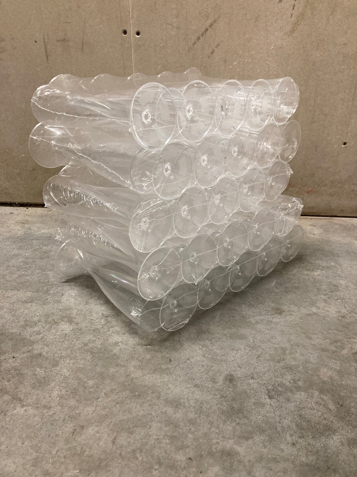 Plastic champagne glazen - Ideaal voor feesten en evenemente, Ophalen, Nieuw, Feestartikel, Overige