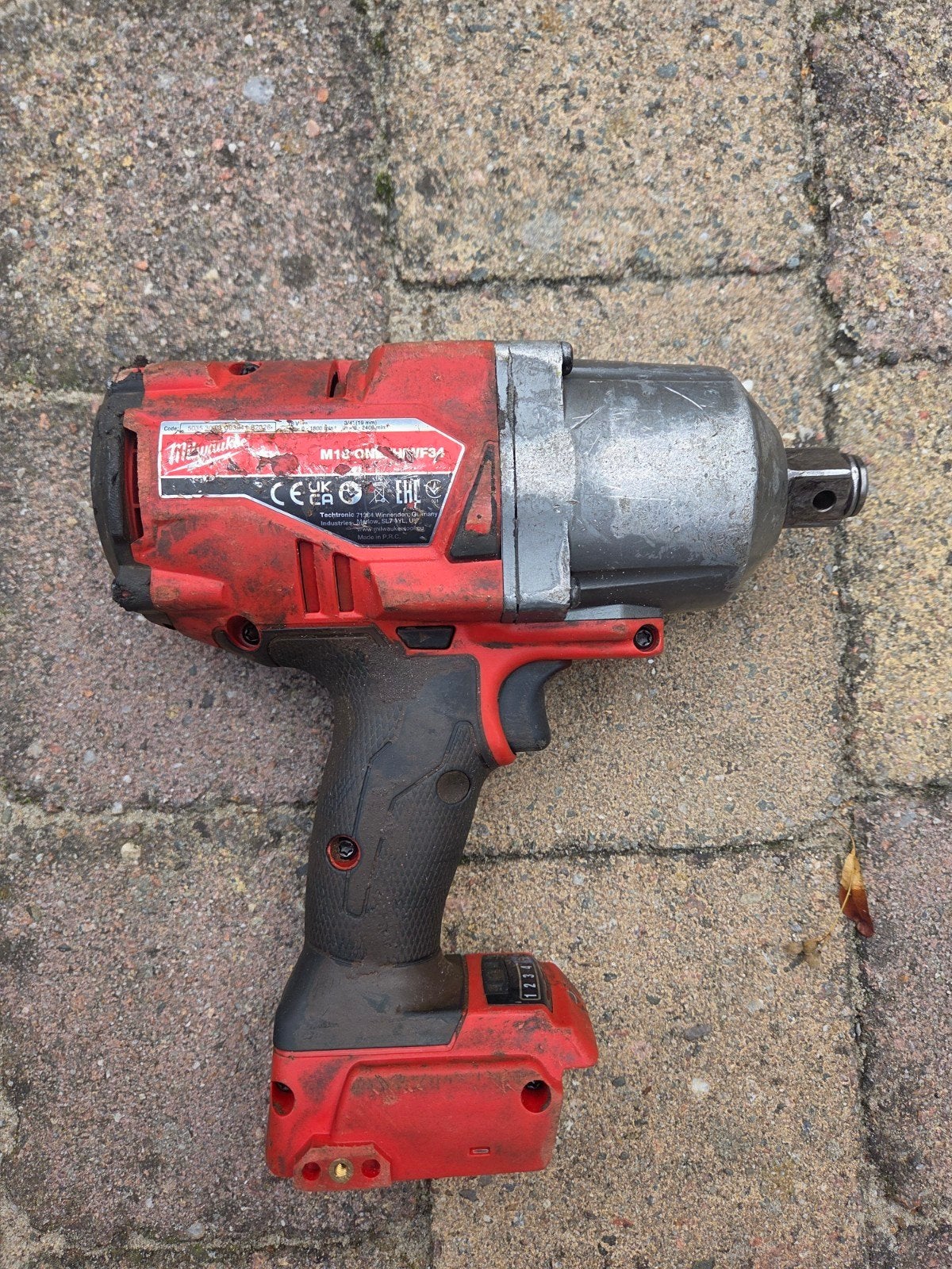 milwauke slagmoersleutel 3/4, Doe-het-zelf en Verbouw, Gereedschap | Boormachines, Ophalen of Verzenden, Overige typen