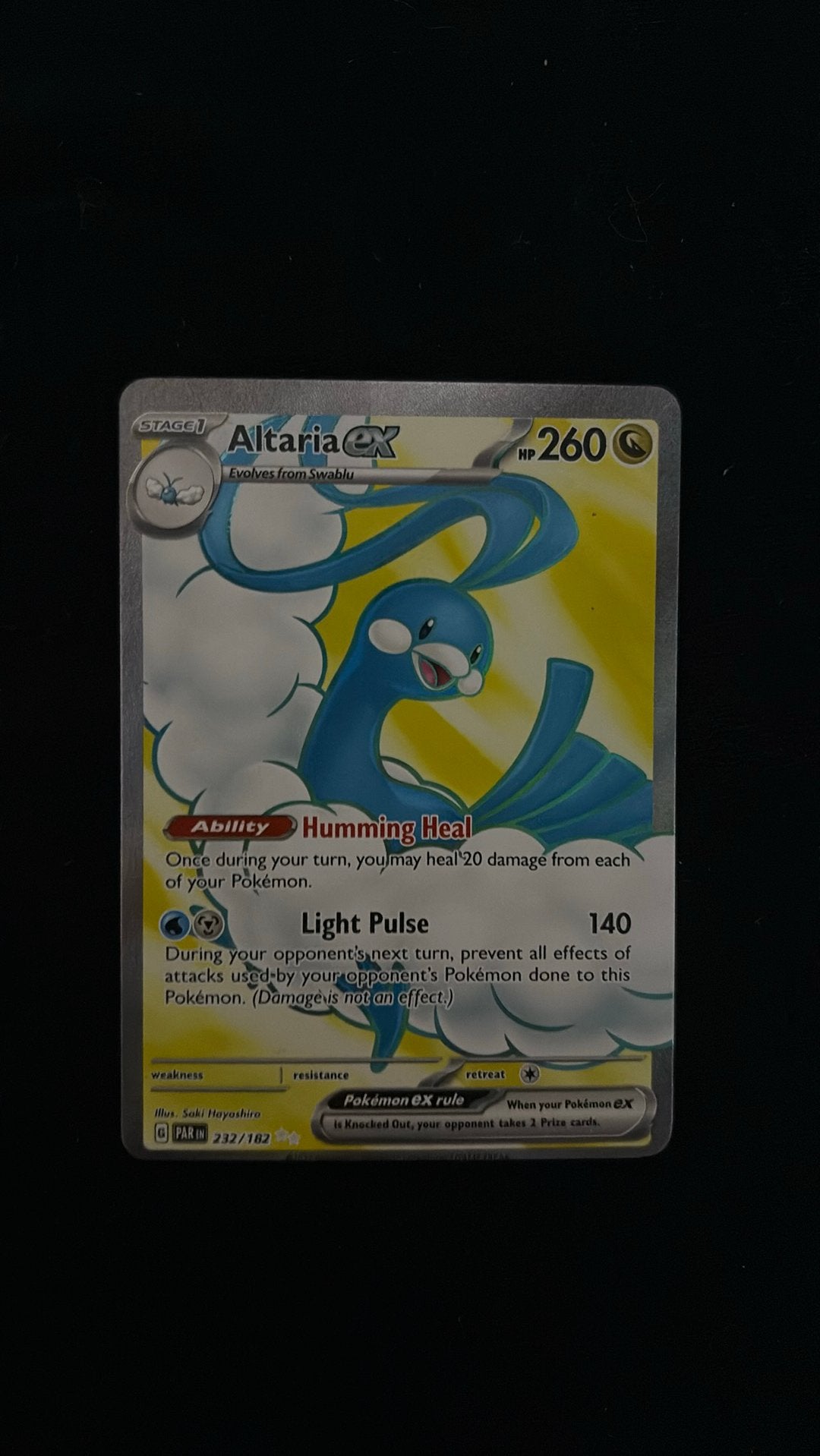 Altaria EX #232, Ophalen of Verzenden, Zo goed als nieuw