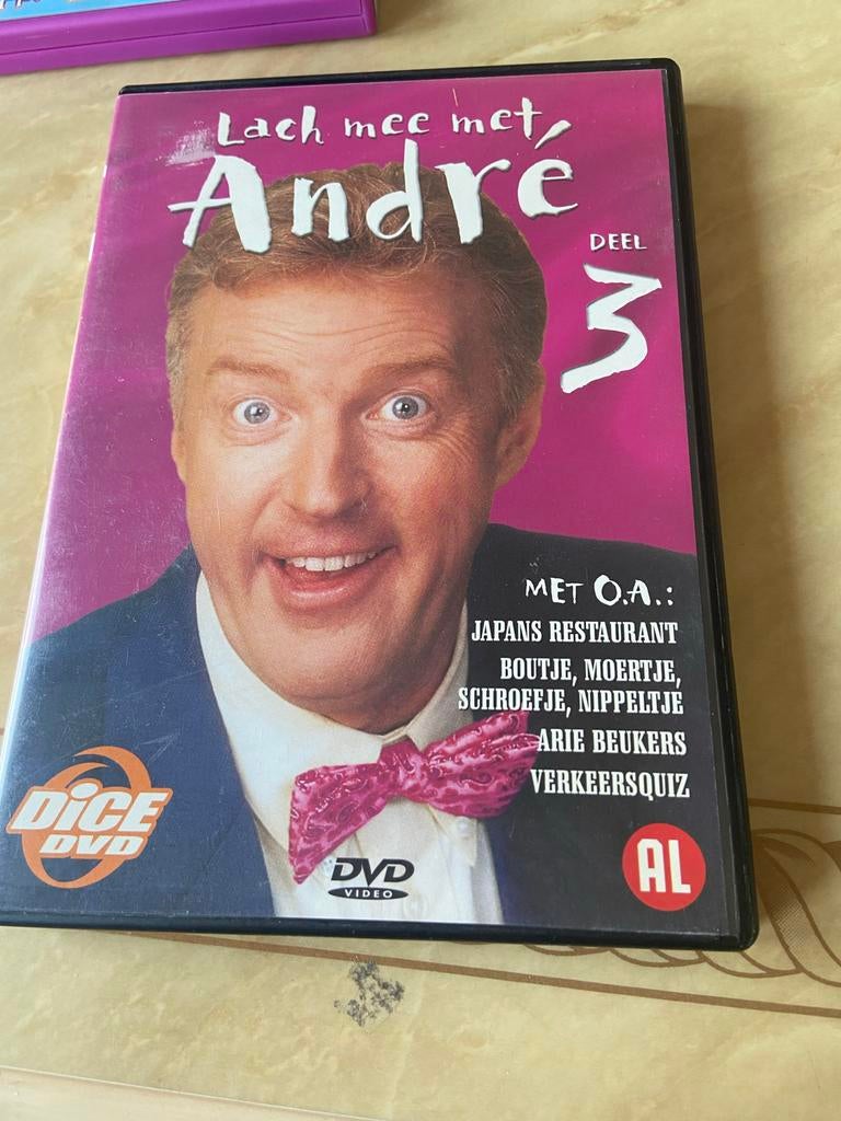 Lach mee met André van Duin - Deel 3 DVD, Alle leeftijden, Ophalen of Verzenden, Zo goed als nieuw, Tv-programma of Sketches