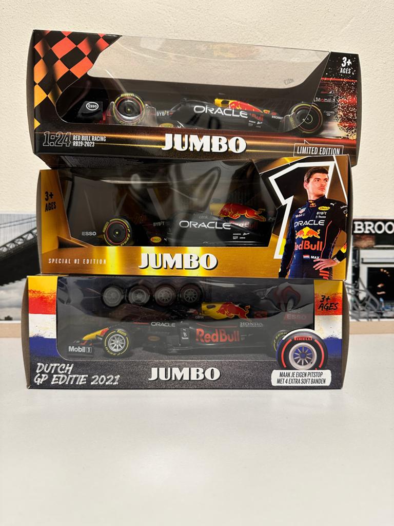 Red Bull Racing F1 schaalmodellen 1:24 Jumbo, Ophalen of Verzenden, Nieuw, Formule 1