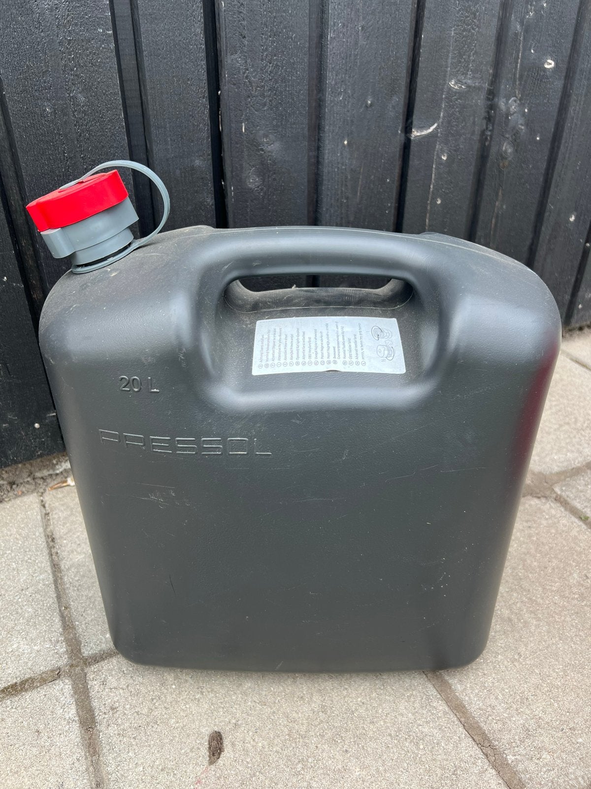 Pressol 20 liter benzinetank - Gebruikt, Ophalen, Gebruikt