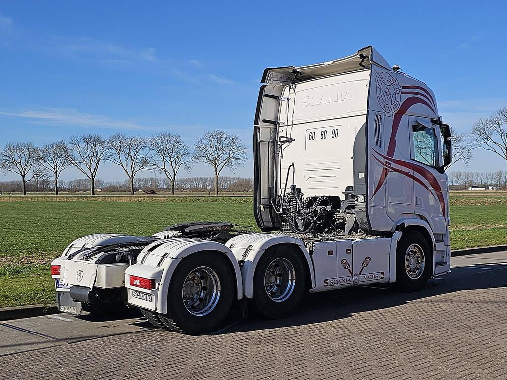 SCANIA R500 6x4 full air pto+hyd, Automaat, Euro 6, Scania, Wit