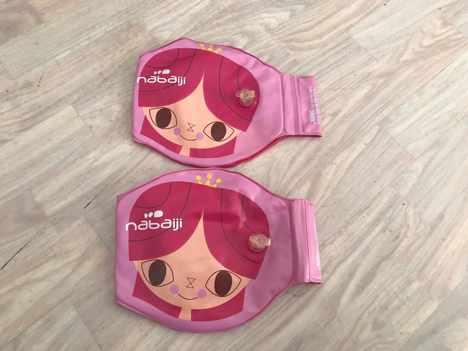 Nababji zwembandjes roze met prinses 11-30kg, Meisje, Overige maten, Ophalen of Verzenden, Zo goed als nieuw
