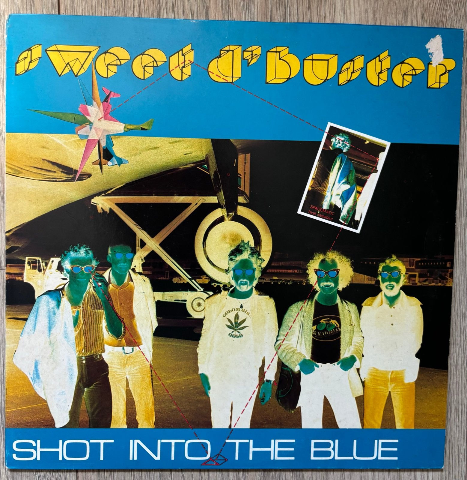 Sweet d'Buster - Shot Into The Blue LP (1979), Cd's en Dvd's, Ophalen, LP, Rock, Gebruikt