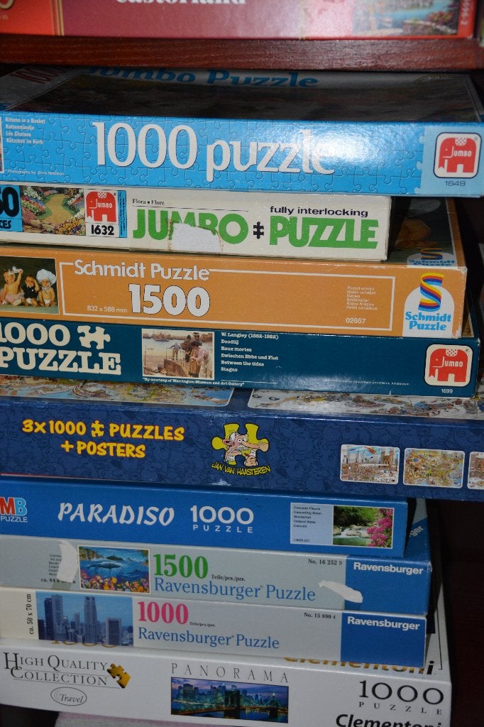 puzzels, Ophalen, 500 t/m 1500 stukjes, Zo goed als nieuw, Legpuzzel