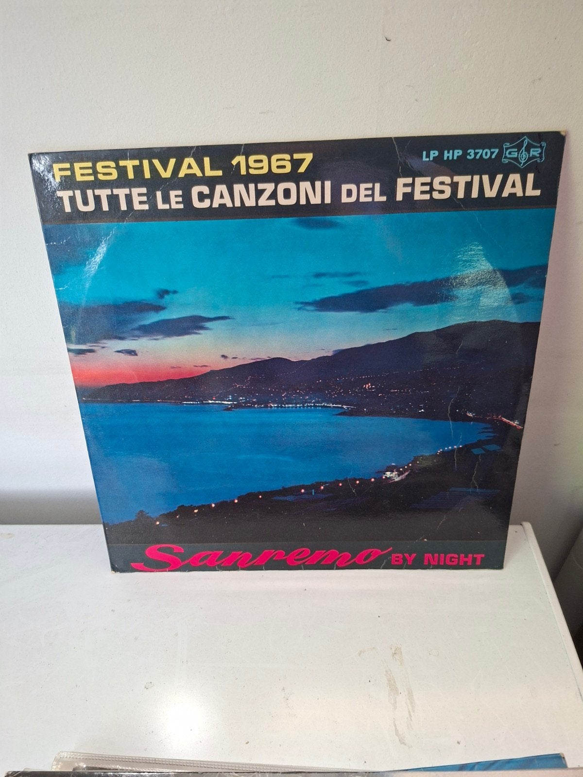 LP Festival 1967 Sanremo by Night - Italiaanse pop, LP, Gebruikt, Pop, Ophalen of Verzenden