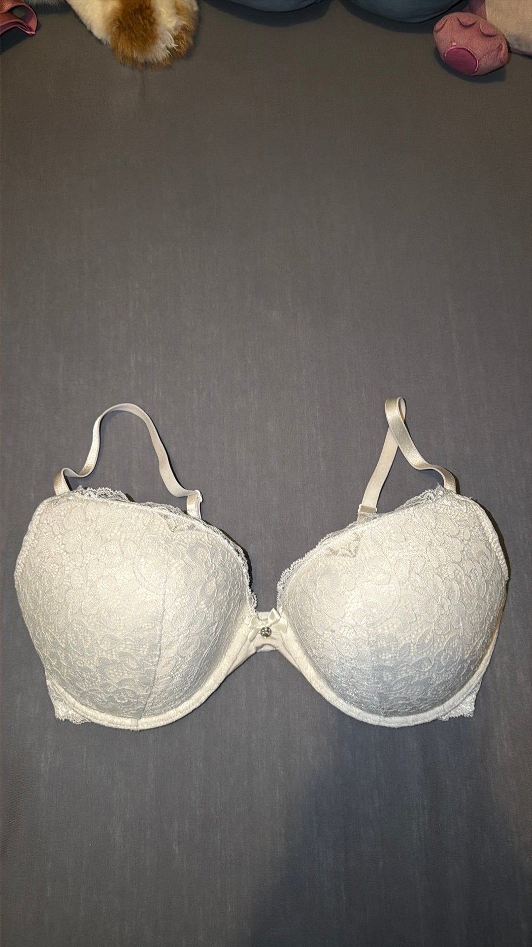 Witte BH 85D Hunkemoller, Kleding | Dames, Ondergoed en Lingerie, Verzenden, Wit, BH