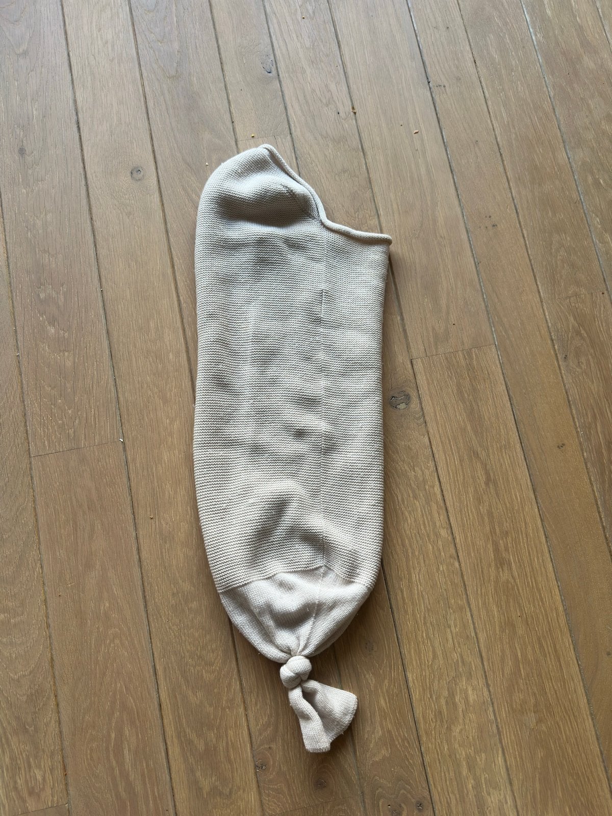 ZGAN Hvid Bakerzak van 100% Merinowol - beige, Ophalen, Bakerzak of Bakerdoek, Overige merken, Zo goed als nieuw