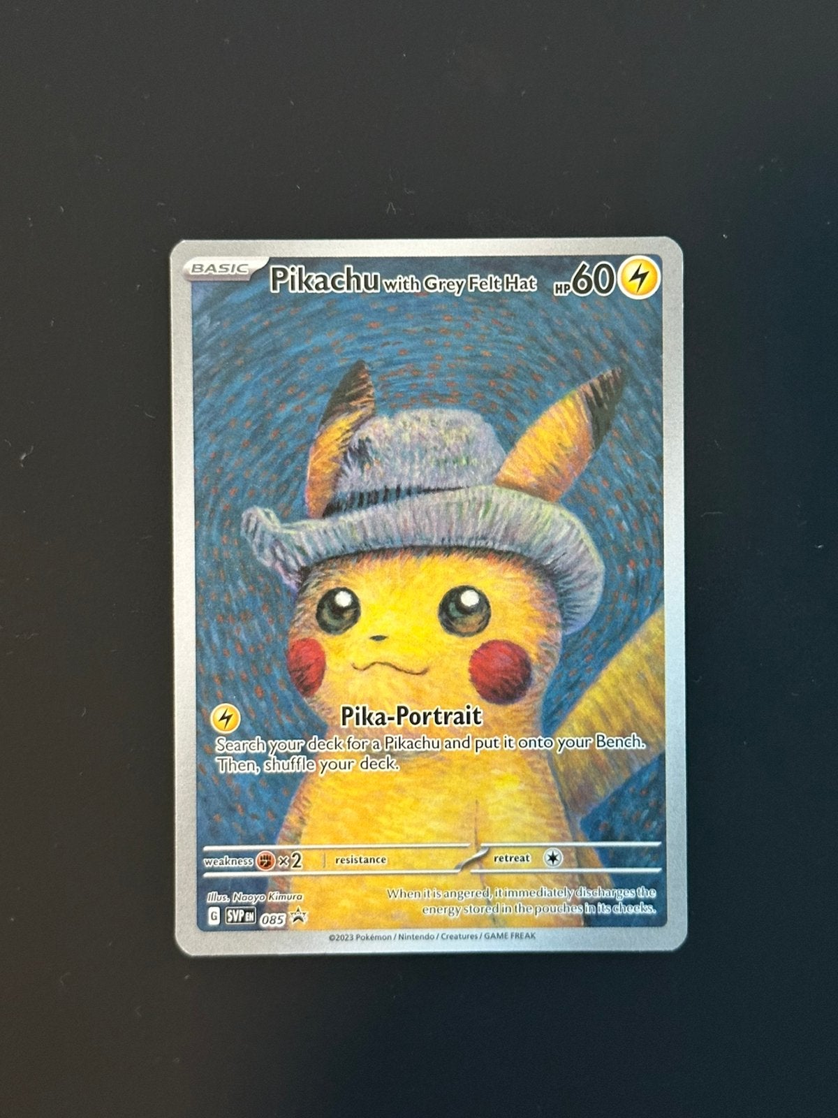 Pikachu van Gogh, Ophalen, Zo goed als nieuw, Losse kaart