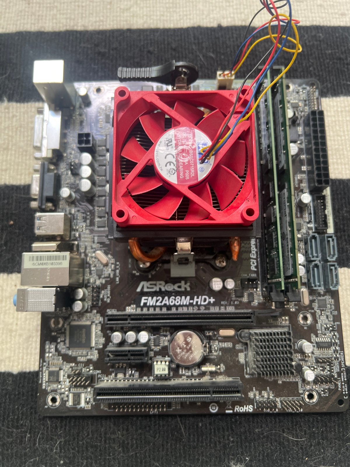 AMD A10 7800 Series met 16GB DDR3 RAM en ASrock moederbord, Computers en Software, Moederborden, Ophalen of Verzenden, Refurbished