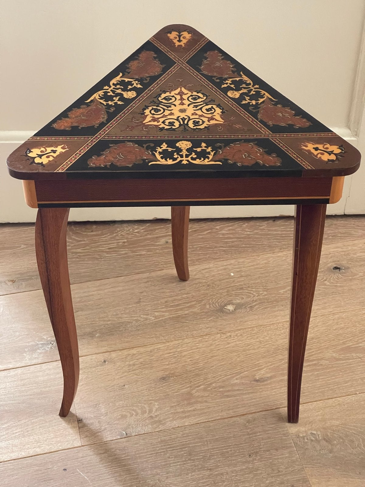 Vintage Italiaans Muziektafeltje - Rococo Stijl Jaren 60/70, Ophalen