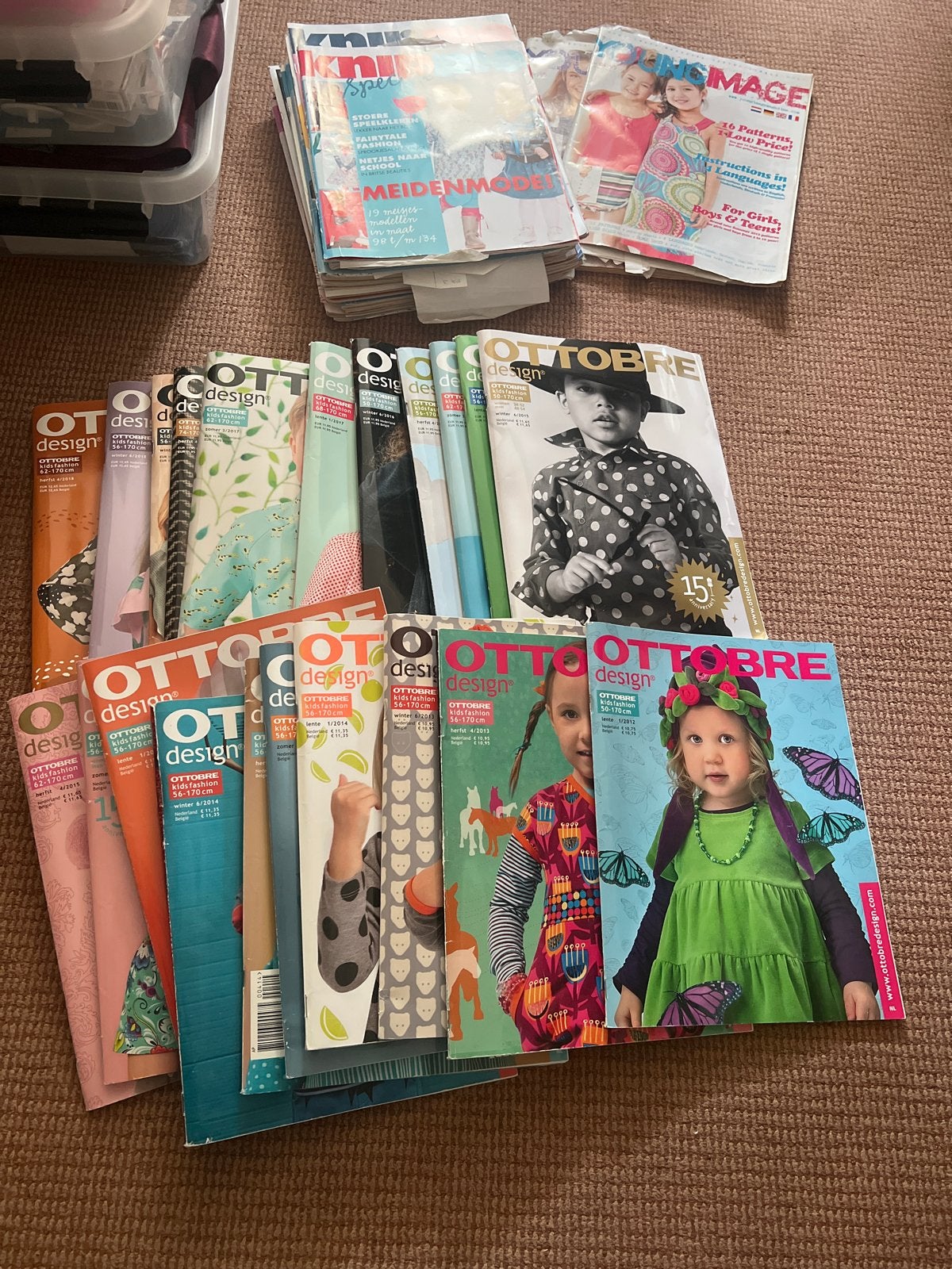 Ottobre Design kids patroon tijdschriften, Ophalen, Gebruikt