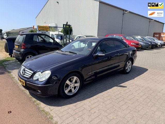 Mercedes-Benz CLK-klasse Coupé 320 Elegance LPG G3 Automaal, Auto's, Automaat, Achterwielaandrijving, Gebruikt, Bedrijf
