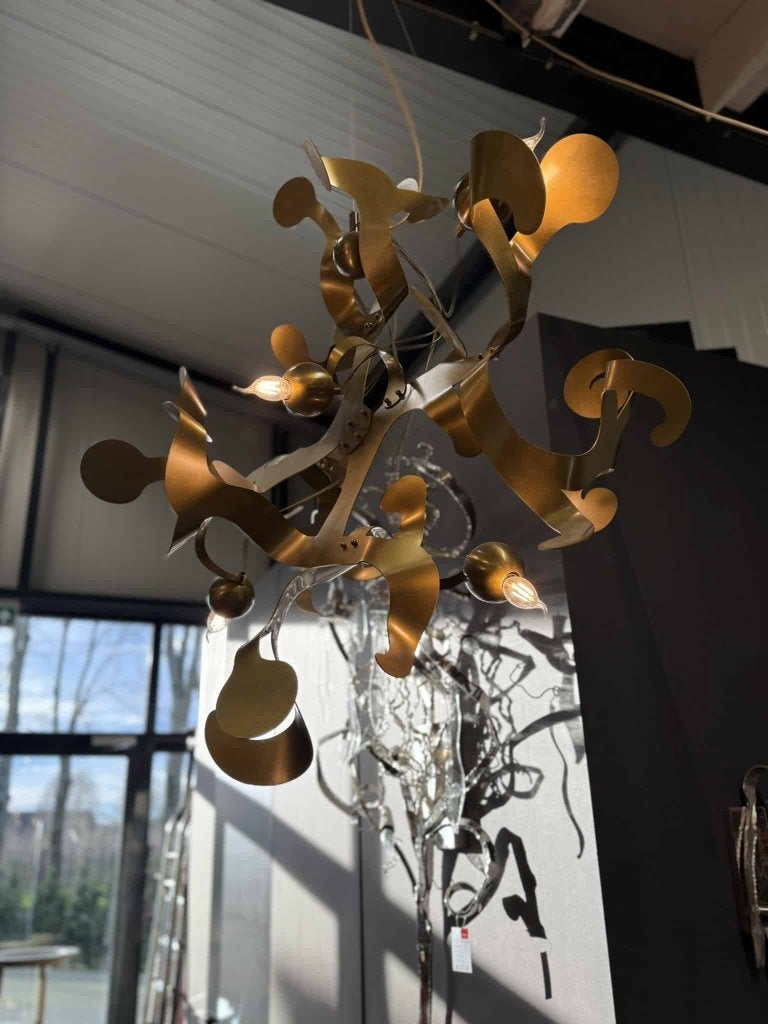 Showmodel Brand van Egmond Kelp Element Kroonluchter Lamp, Overige materialen, Nieuw, Ophalen of Verzenden, Brand van Egmond