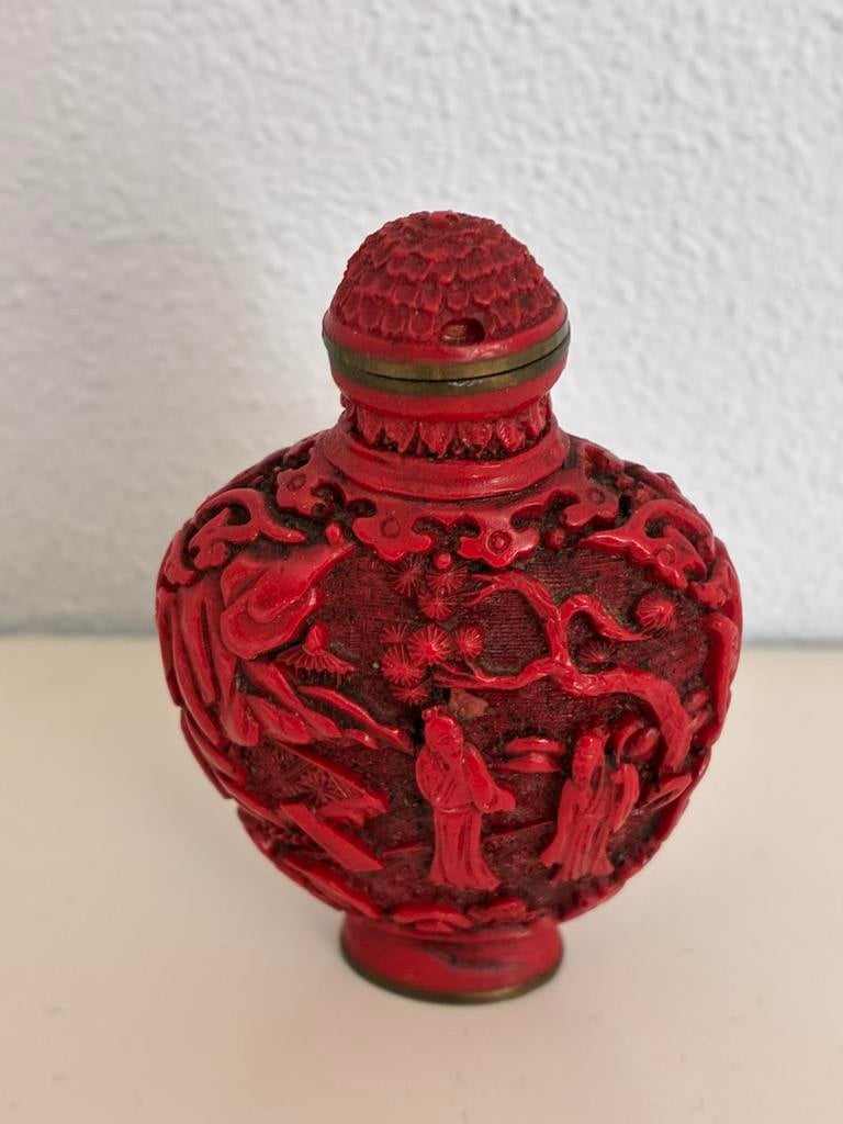 Chinees vintage snuif flesje, Antiek en Kunst, Ophalen of Verzenden