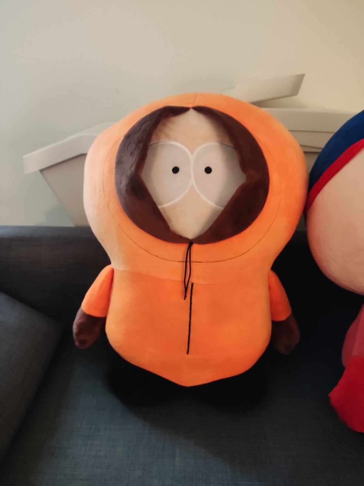 Grote Kenny pluche knuffel South Park - 60+ cm, Ophalen, Oranje, Overige merken, Overige karakters