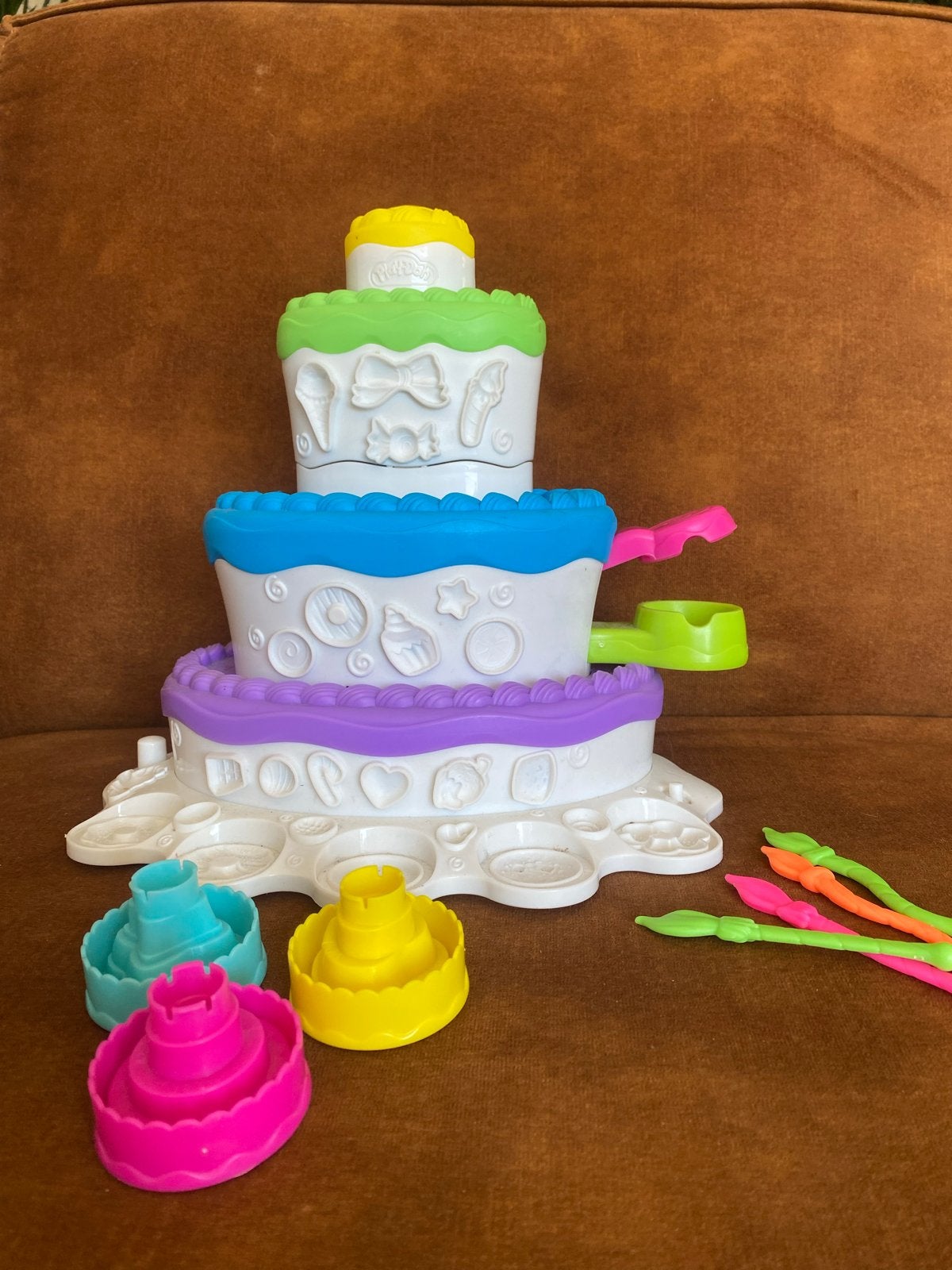 Play-Doh Taartenset - Creatief Speelgoed, Ophalen of Verzenden, Gebruikt, Knutselen