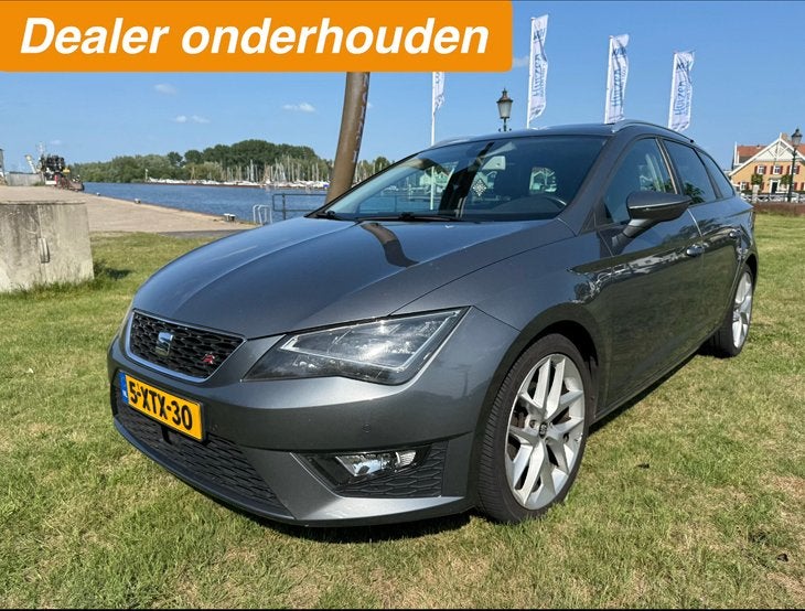 Seat Leon 1.4 TSI ACT 150pk ST FR Dsg-7 Pano Leer 2014 Grijs, Auto's, Seat, 4 cilinders, Leon, 1197 kg, Origineel Nederlands