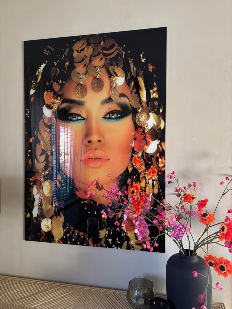 Wanddecoratie / kunststof plexiglas schilderij, Ophalen