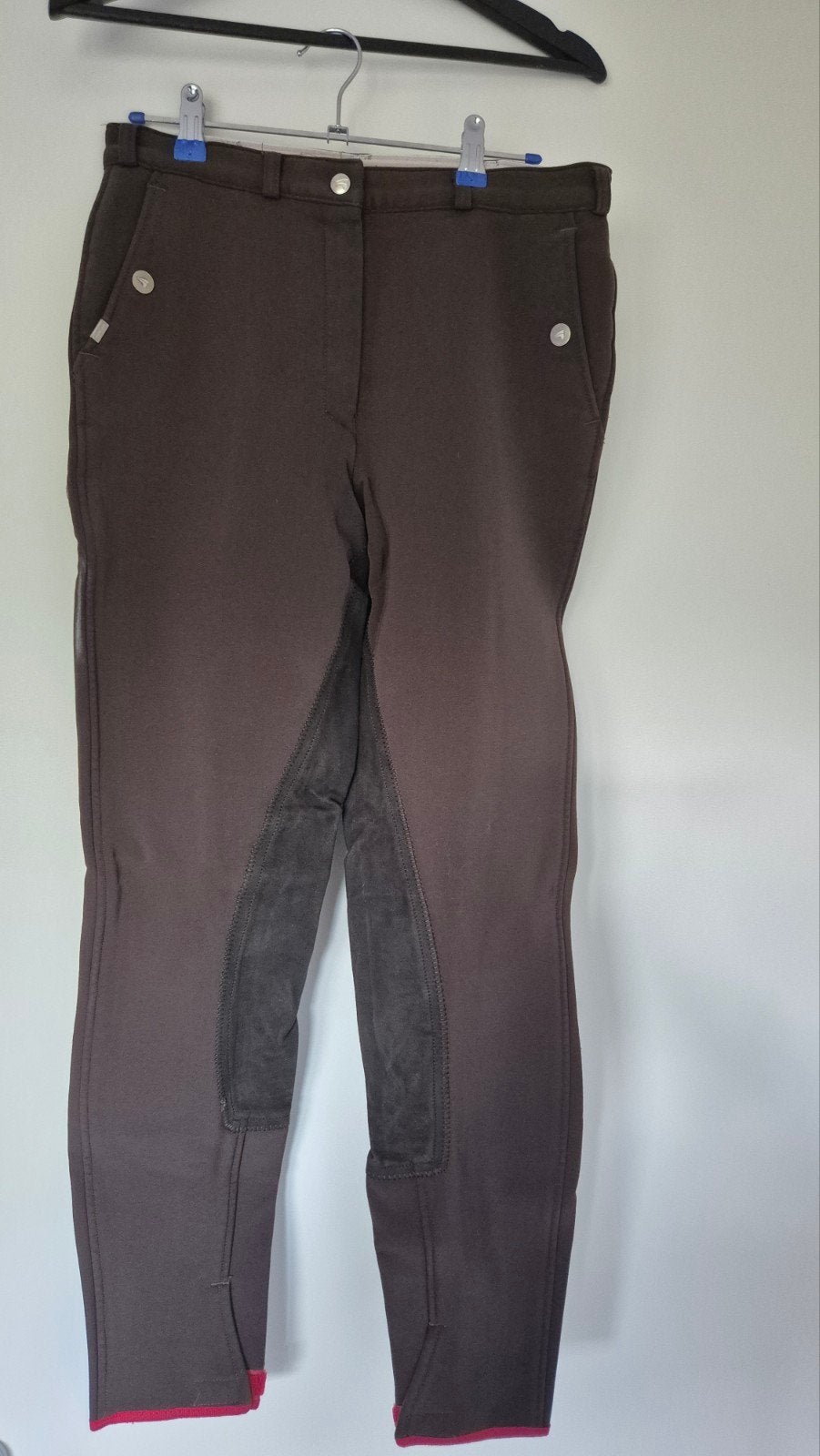 Euro-star rijbroek met kunstlederen zitvlak maat 80, Gebruikt, Dressuur, Dames, Onderkleding