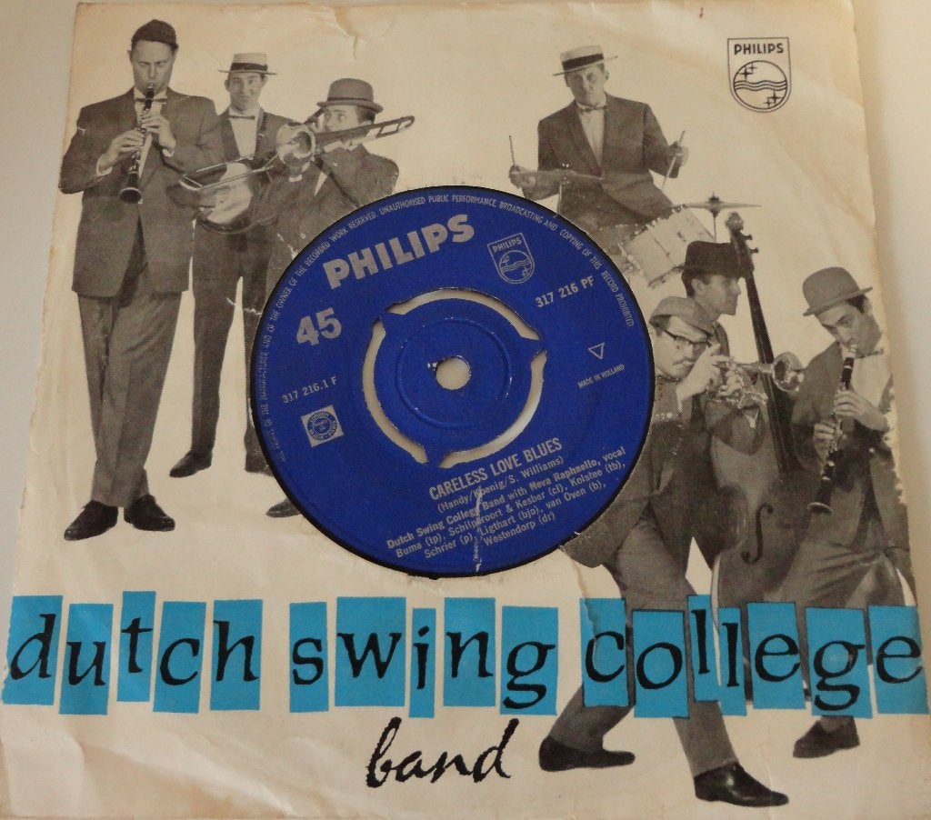 Dutch Swing College Band > Careless love Blues, Ophalen of Verzenden, Gebruikt, 7 inch, Jazz en Blues