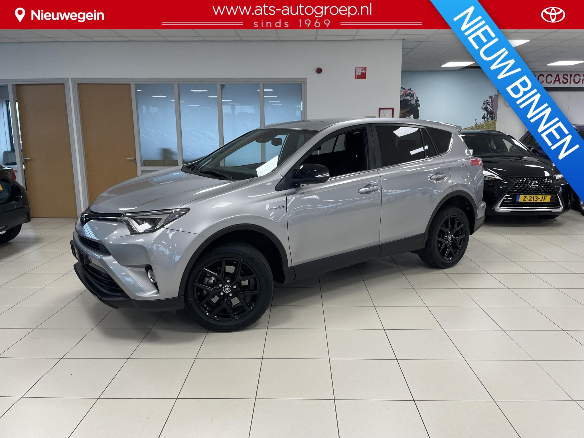 Toyota RAV4 2.5 Hybrid Dynamic , Apple car play/Android Auto, Auto's, Dealer onderhouden, Stof, Gebruikt, Euro 6