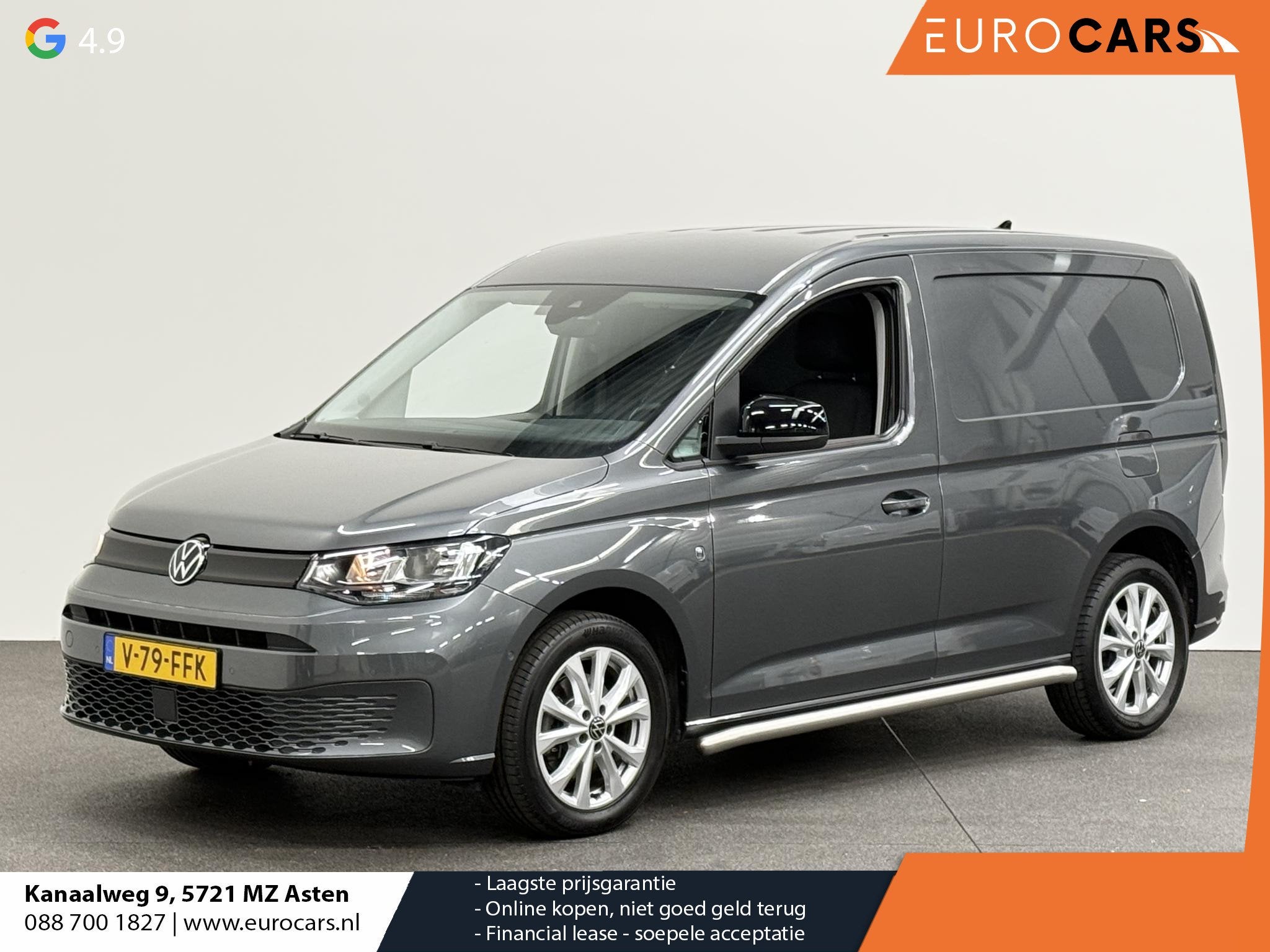 Volkswagen Caddy Cargo 2.0 TDI Style Automaat Airco Bluetoot, Stof, Gebruikt, 4 cilinders, Volkswagen