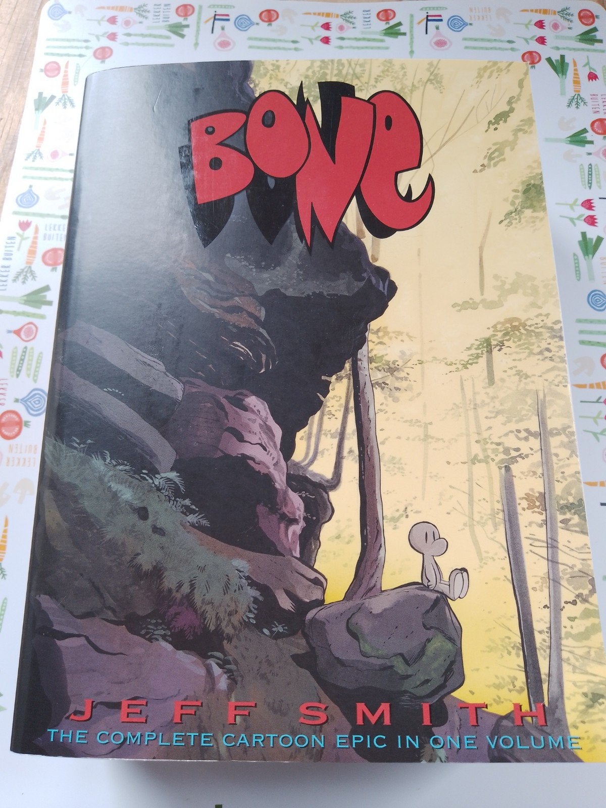 Bone: The Complete Cartoon Epic in One Volume Jeff Smith, Boeken, Complete serie of reeks, Ophalen of Verzenden, Zo goed als nieuw