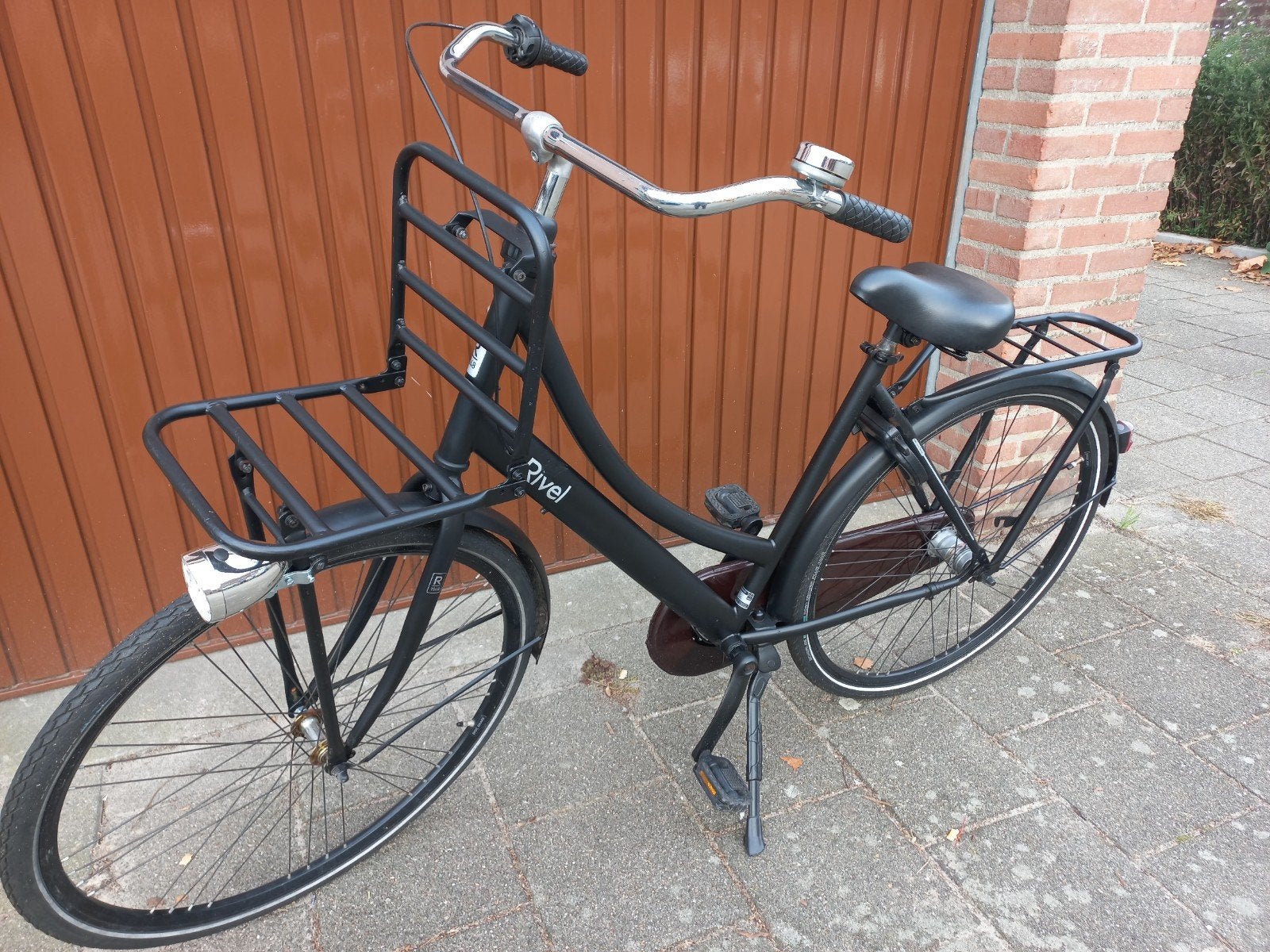 mooie Cargo fiets, Ophalen, Terugtraprem, Versnellingen, Rivel