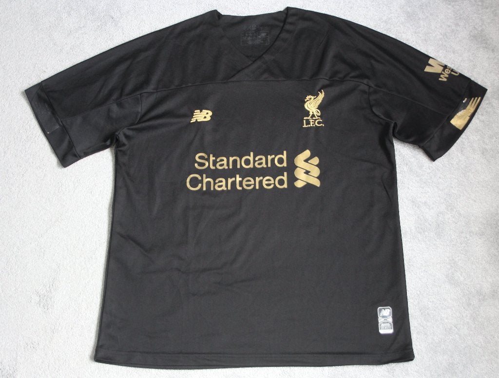 NEW BALANCE voetbalshirt LIVERPOOL maat XL (piris), Maat XL, Ophalen of Verzenden, Gebruikt, Shirt