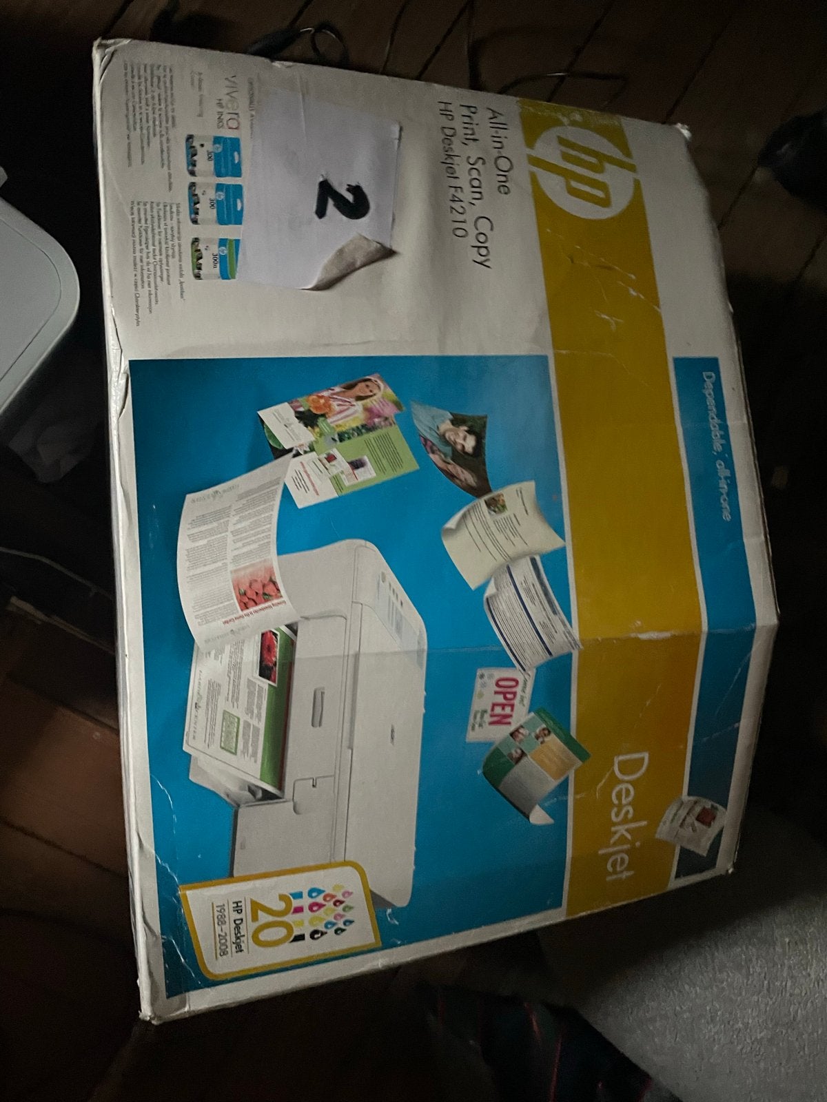 HP Deskjet F2110 All-in-One Printer/Scanner/Copier, Computers en Software, Printers, Gebruikt, Inkjetprinter, All-in-one, Kleur printen