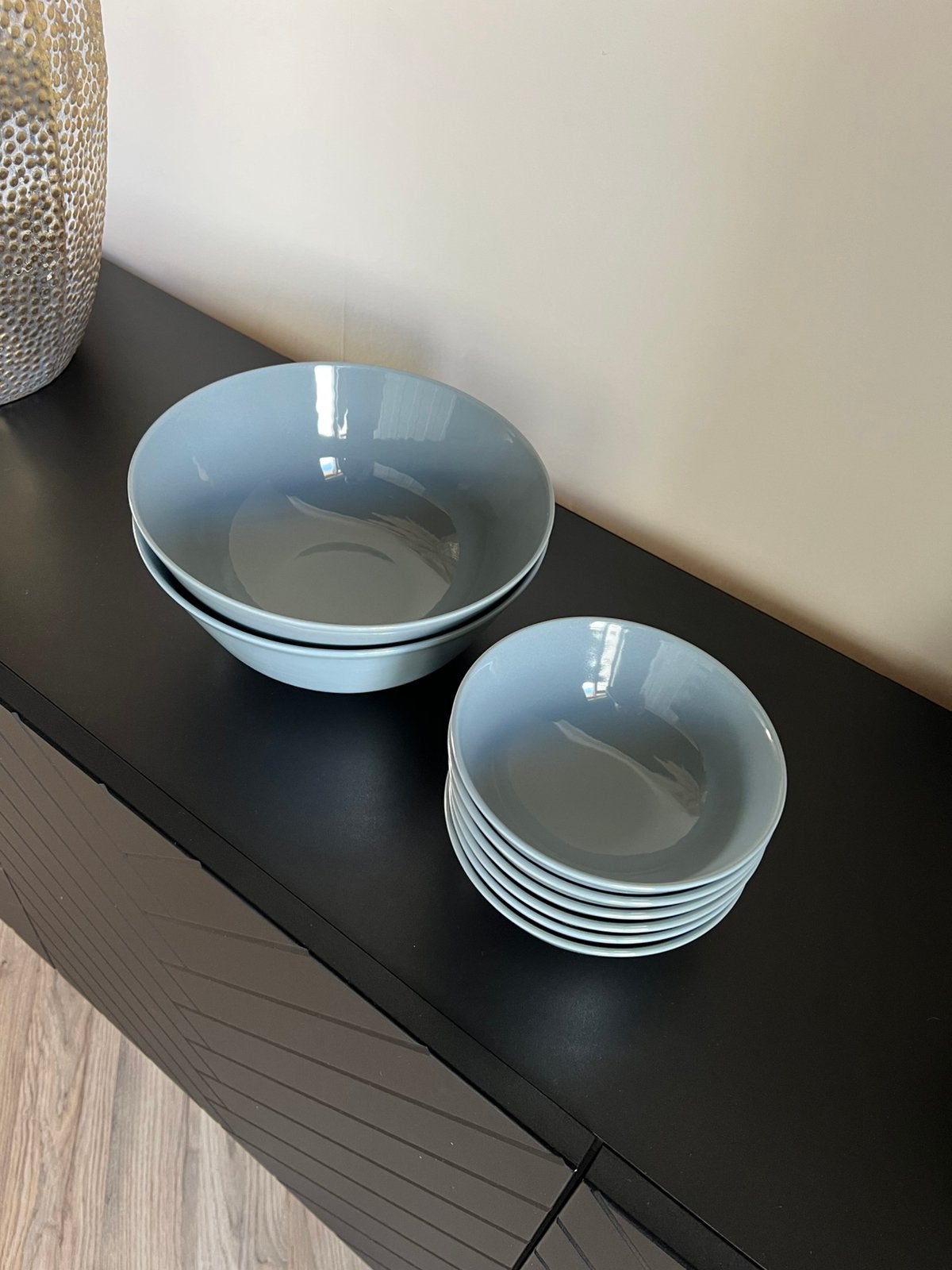Villeroy & Boch Vivo saladeschalen en kommen grijs, Huis en Inrichting, Keuken | Servies, Ophalen, Zo goed als nieuw, Kom(men)