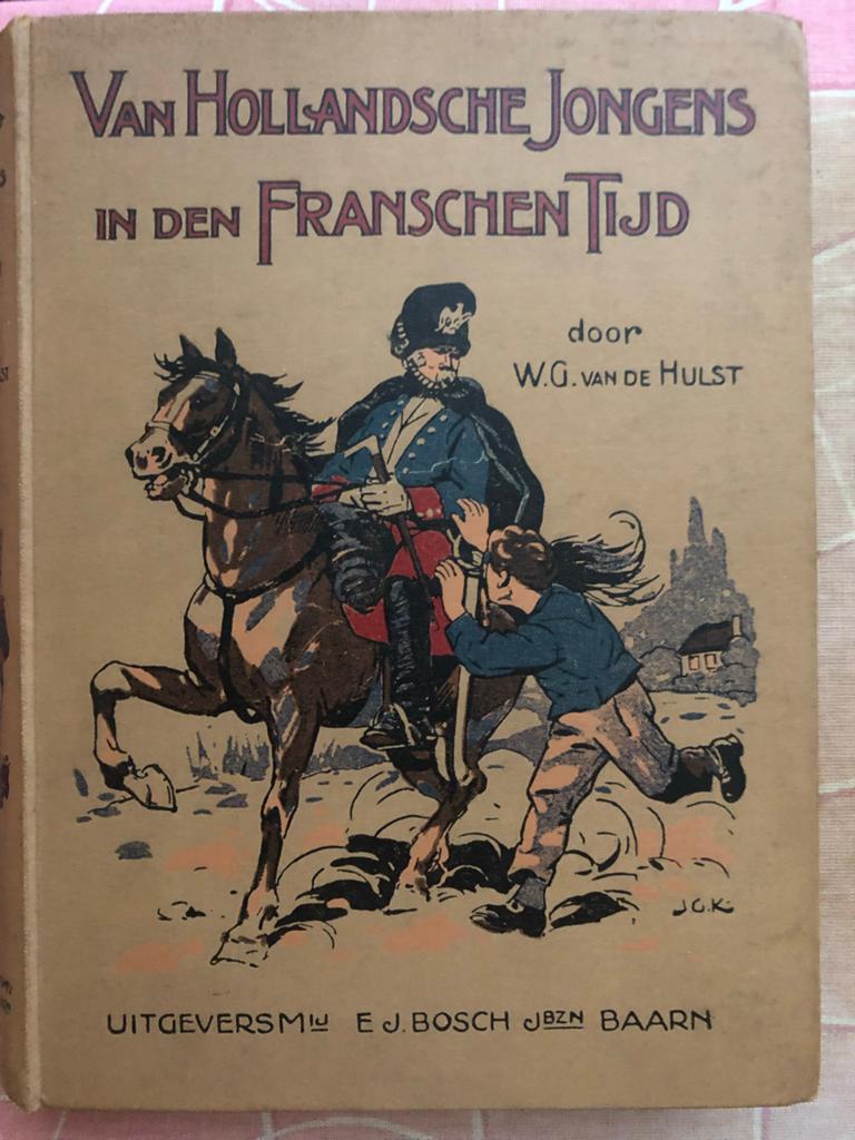 V. Hollandsche Jongens in den Franschen..W.G.vd.Hulst 2edruk, Verzenden, 20e eeuw of later, Gelezen