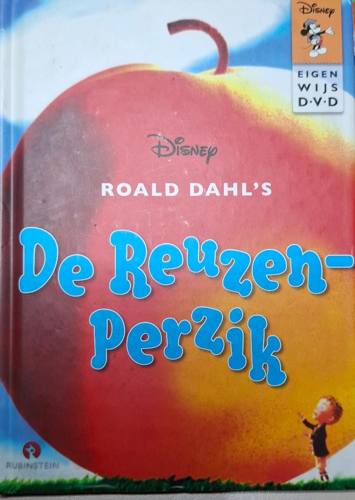Roald Dahl's De reuzenperzik Disney eigenwijs Dvd, Alle leeftijden, Ophalen of Verzenden, Gebruikt