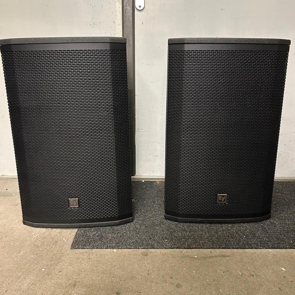 Electro Voice ETX-15P actieve luidsprekers geluidsinstallati, Audio, Tv en Foto, Luidsprekers, Ophalen, 120 watt of meer, Front, Rear of Stereo speakers