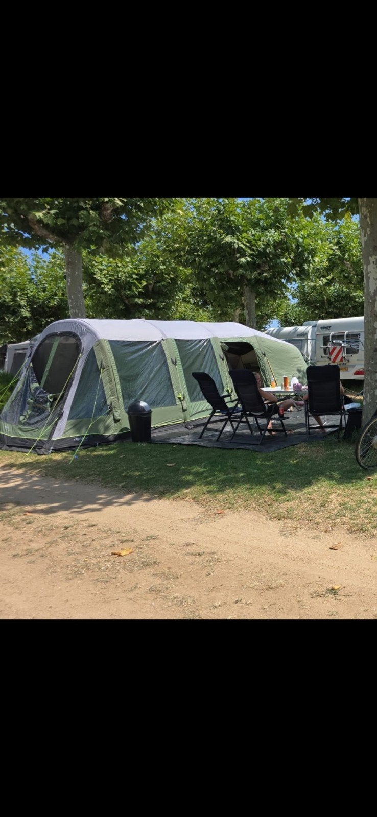 Opblaasbare tent 6 personen, Ophalen